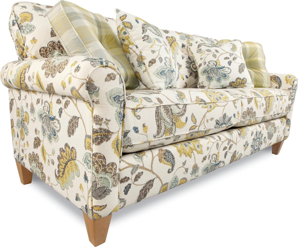 LaZBoy Laurel Stationary Button Tufted Sofa Conlin's Furniture Sofas